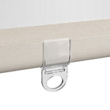 Berissa Custom Size Modern Day and Night Zebra Blinds: Bottom Rail View 2