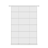 Berissa No Tool No Drill Cordless Blackout Roman Shades: Rear View