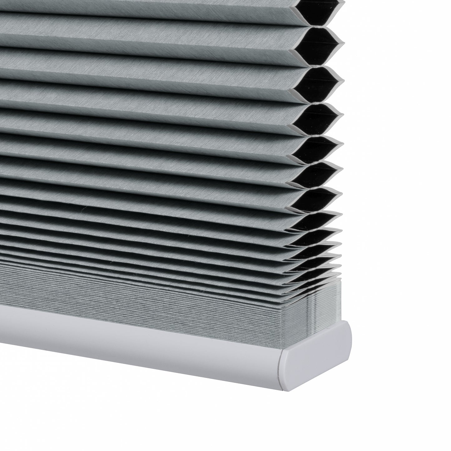 Berissa Double Cell Honeycomb Top Down Bottom Up Cellular Blinds: Bottom Rail View