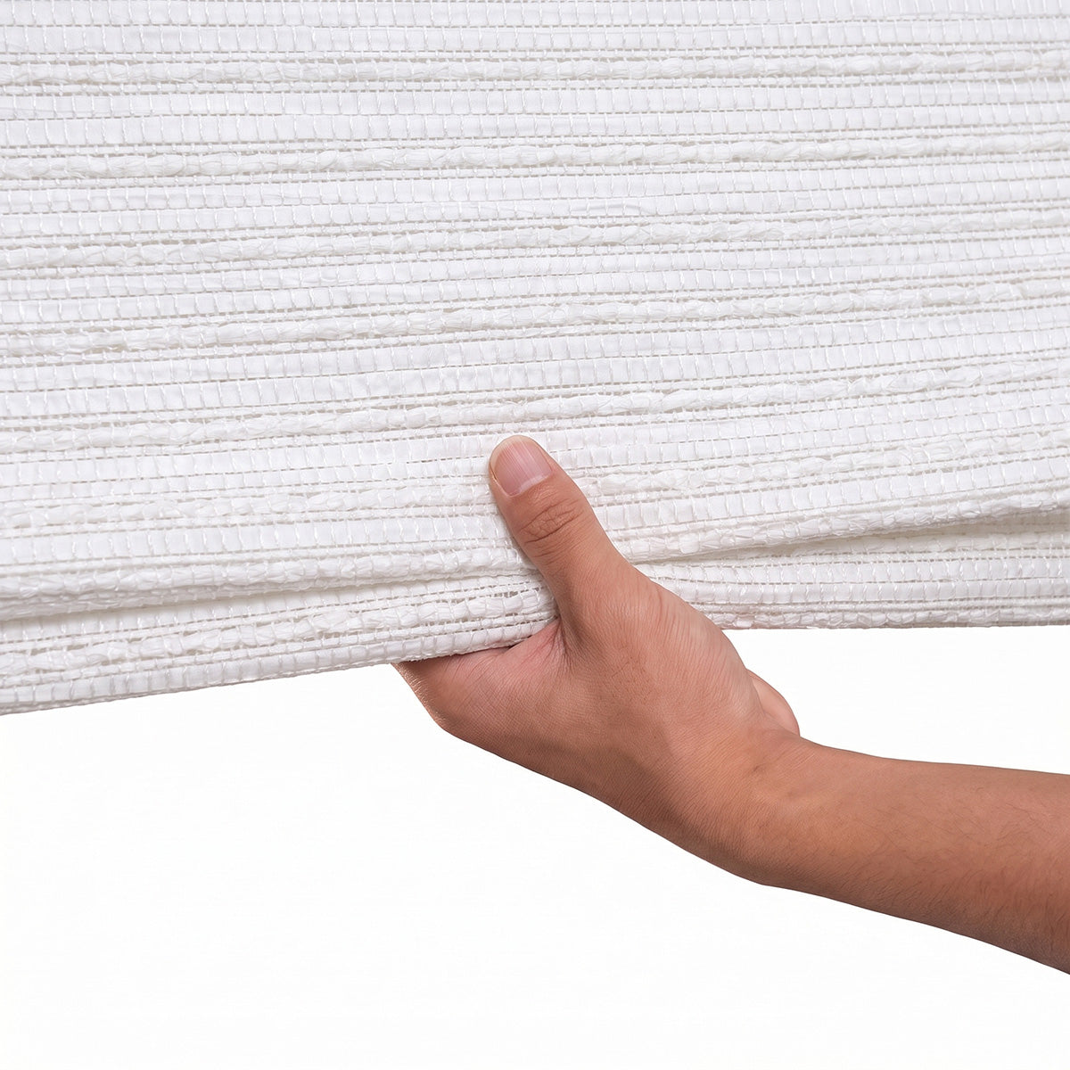 Berissa Cordless Woven Wood Shades Bamboo Roman Shades