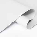 Berissa Pure White Simple Elegance Cordless Spring Roller Blinds