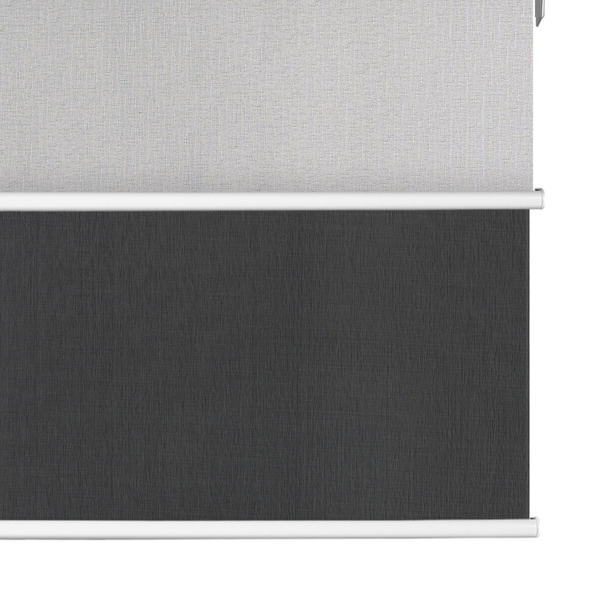 Light Filtering Black+Blackout Grayish White
