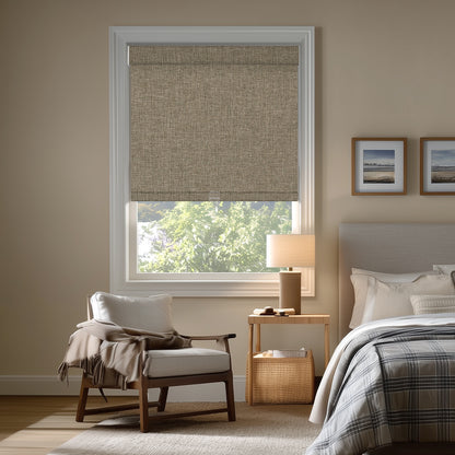 Berissa Classic  Linen Blend Cordless Roller Shades