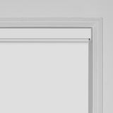 Berissa Pure White Simple Elegance Cordless Spring Roller Blinds