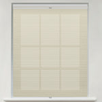 Berissa Shallow Depth Fit Cordless Top Down Bottom Up Cellular Shades in a cozy living room window.