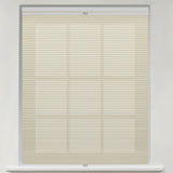 Berissa Shallow Depth Fit Cordless Top Down Bottom Up Cellular Shades in a cozy living room window.