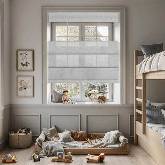 Berissa Top Down Bottom Up Classic Roman Shades