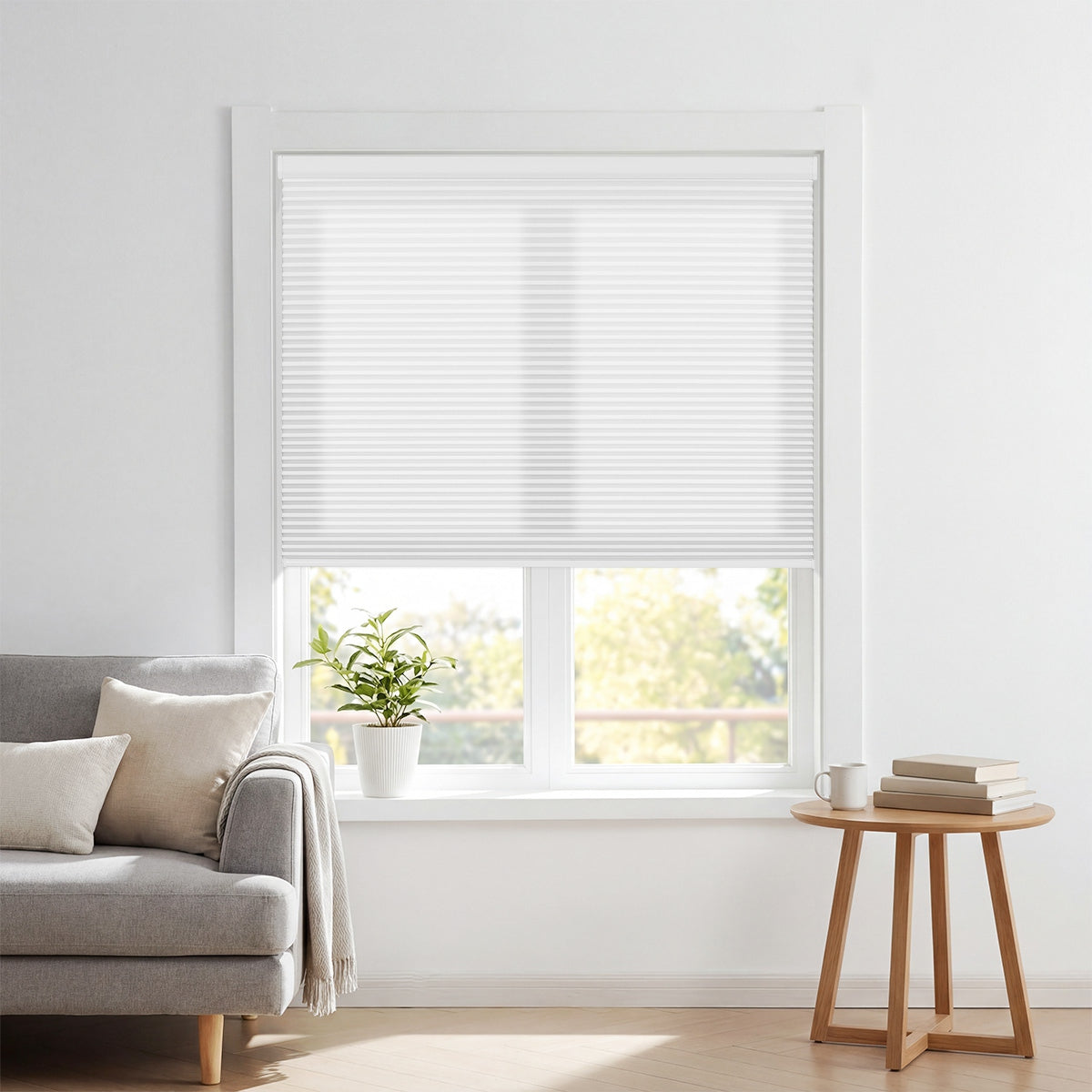 Berissa Cordless Extra Wide Blackout Honeycomb Cellular Shades