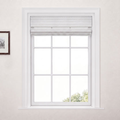 Berissa Cordless Woven Wood Shades Bamboo Roman Shades