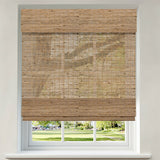 Berissa Sunwoven Natural Bamboo Roman Shade: Product Showcase Image 4