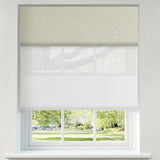 Berissa Day Night Blackout Classic No Drill Easy to Install Roman Shades: Product Showcase Image