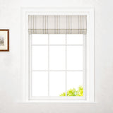 Berissa No Tool Cotton Linen Cordless Relaxed Roman Shade