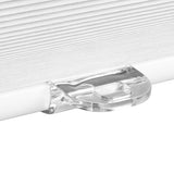 Berissa No Tools No Drill Blackout Light Filtering Double Honeycomb Shades: 