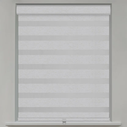 Berissa Wheat Inspired  Blackout Free-Stop Zebra Blinds Cordless Child Safe