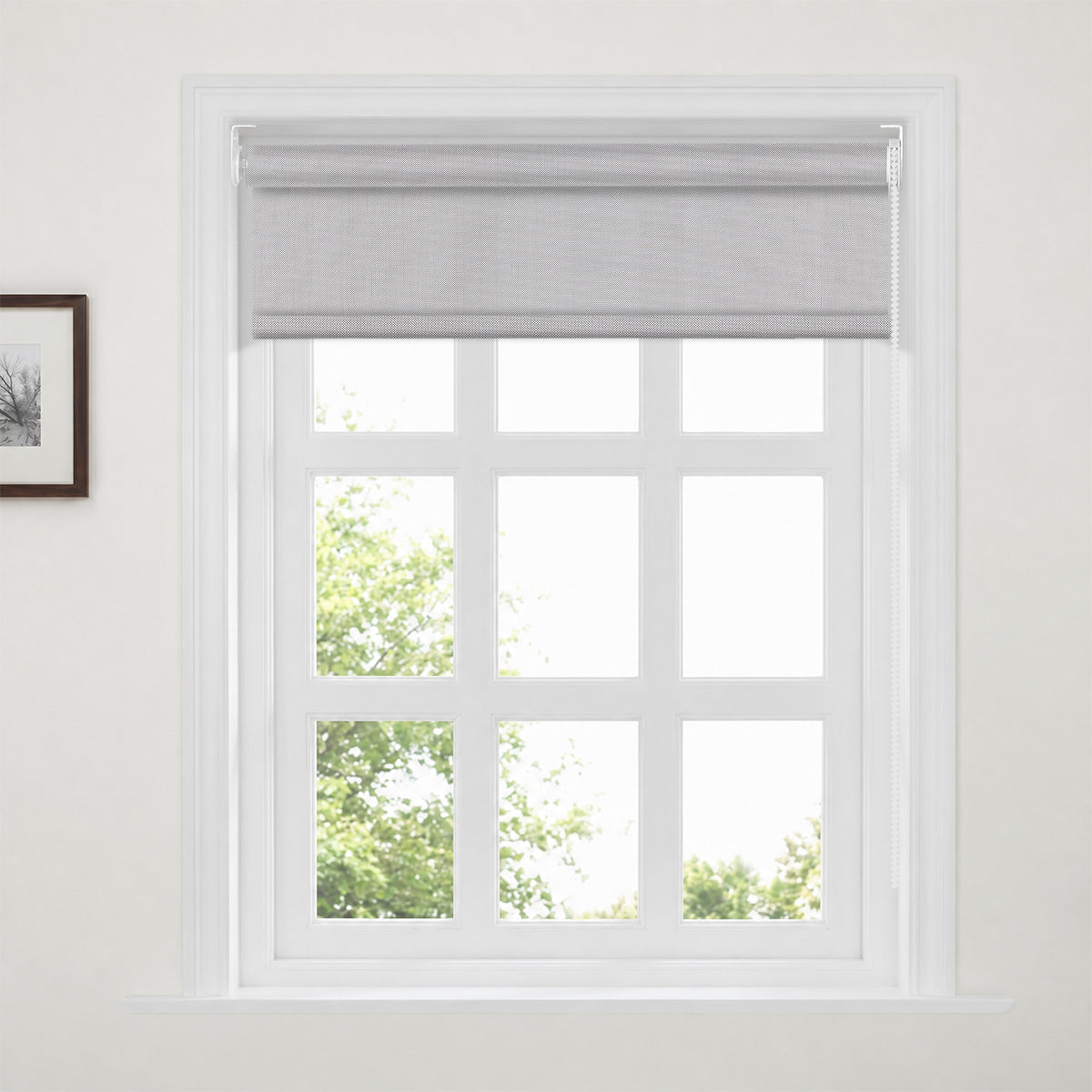 Berissa Semi View Sunscreen Fabric Corded Pull Roller Shades