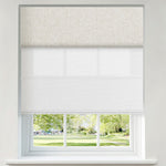 Berissa Day Night Blackout Classical Custom Roman Shades: Product Showcase Image