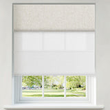 Berissa Day Night Blackout Classical Custom Roman Shades: Product Showcase Image