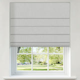 Berissa Custom Blackout Soft Fold Sheer Roman Shades Cordless: Product Showcase Image