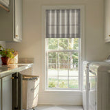 Berissa Modern No Tool Vertical Stripe Cordless Roman Shade: Practical Application of Shades