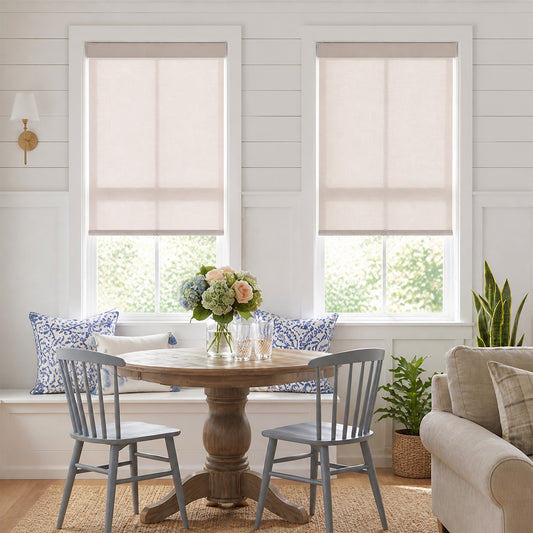 Berissa Classic No Drill Free Stop Cordless Roller Shades
