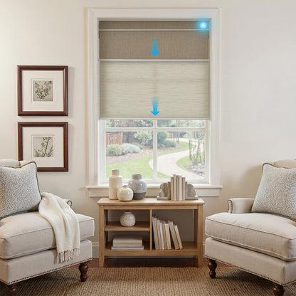 Berissa Double-layered Fabric Layer Suitable for Motorized Roller Shades: Practical Application of Shades