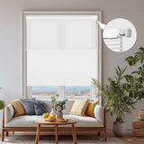 Berissa No Tools No Drill Blackout Light Filtering Double Honeycomb Shades: Practical Application of Shades