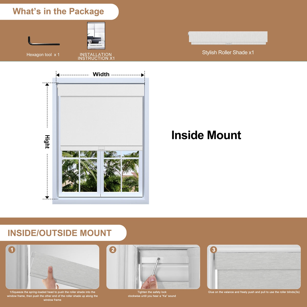 Berissa Integrated Valance Linen Texture Roller Shades