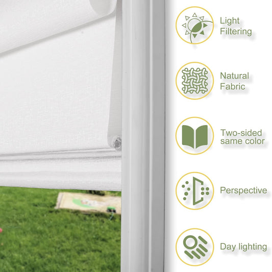 Berissa Top Down Bottom Up Classic Roman Shades