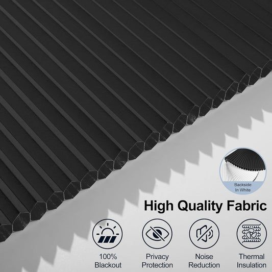 Berissa Pull Down Cellular Shades Children and Pets Safe