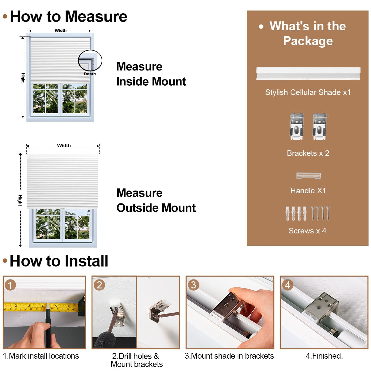 Berissa Cordless Extra Wide Blackout Honeycomb Cellular Shades