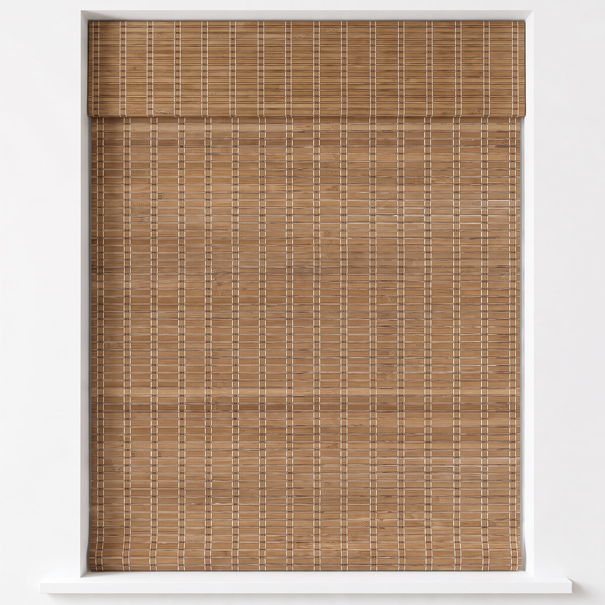Berissa Cordless Warm Light Filtering Handcrafted Texture Bamboo Shades
