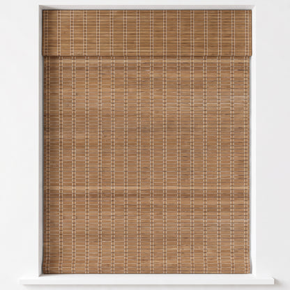 Berissa Cordless Warm Light Filtering Handcrafted Texture Bamboo Shades