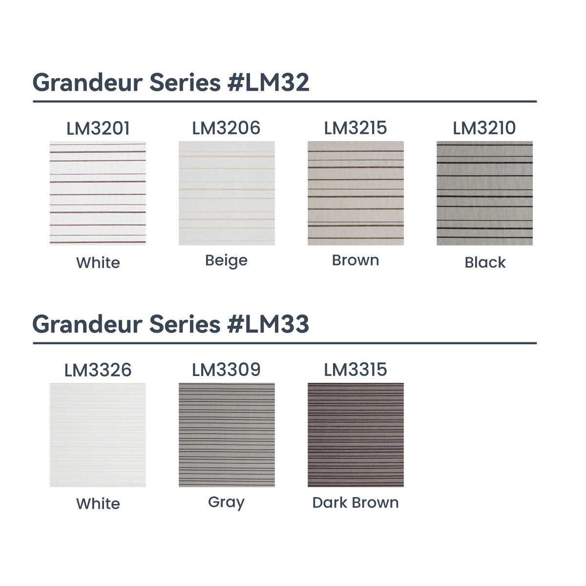Berissa Canvas with Walnut Stripes Roman Shades
