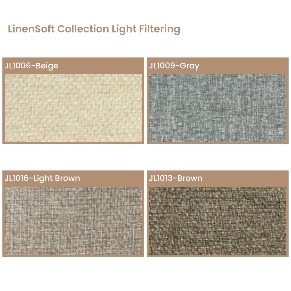 Berissa Roller Shade Fabric Samples