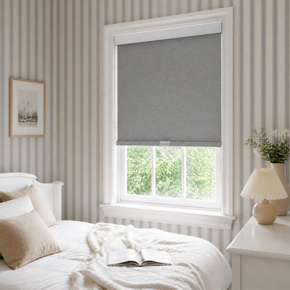 Berissa Blackout Wide Casing Free Stop Roller Shades