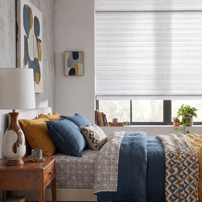 Berissa Cordless Woven Wood Shades Bamboo Roman Shades