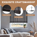 Berissa Custom Natural Outdoor Bamboo Roll Up Shades: Key Selling Points Showcase