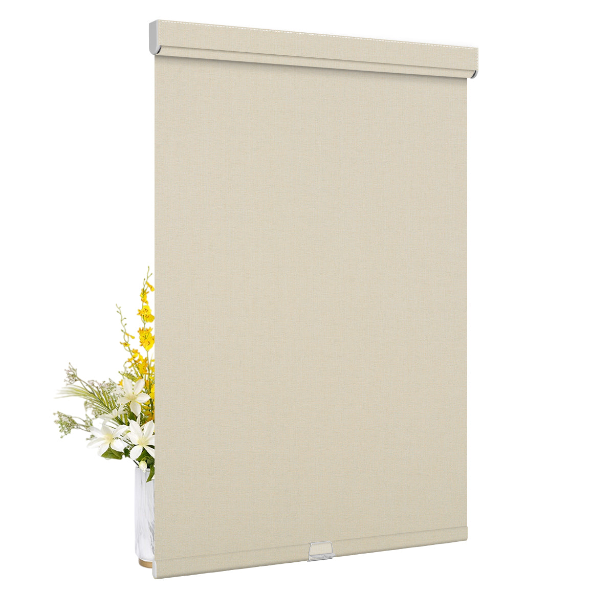 Double Sided Linen Blackout-Beige