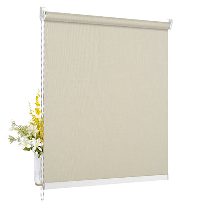 Double Sided Linen Blackout-Beige