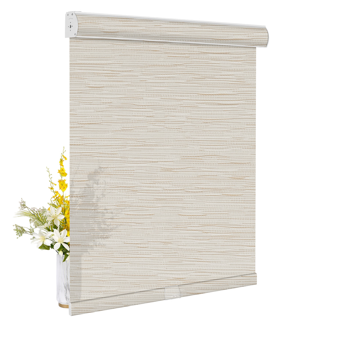 Light Filtering Jacquard- Beige