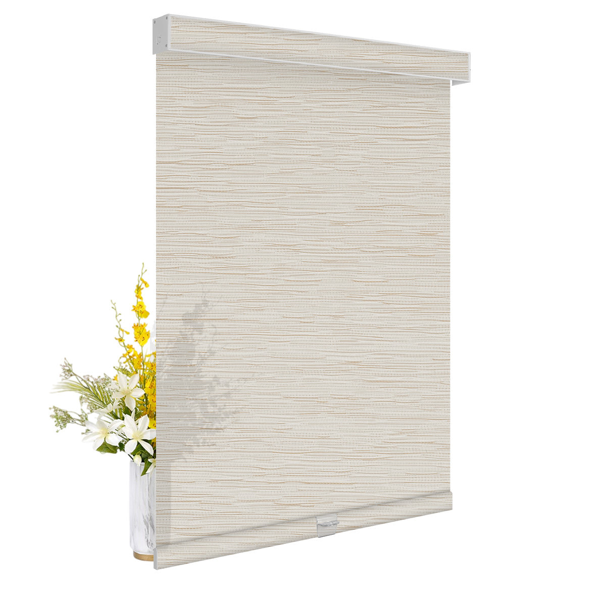 Light Filtering Jacquard- Beige