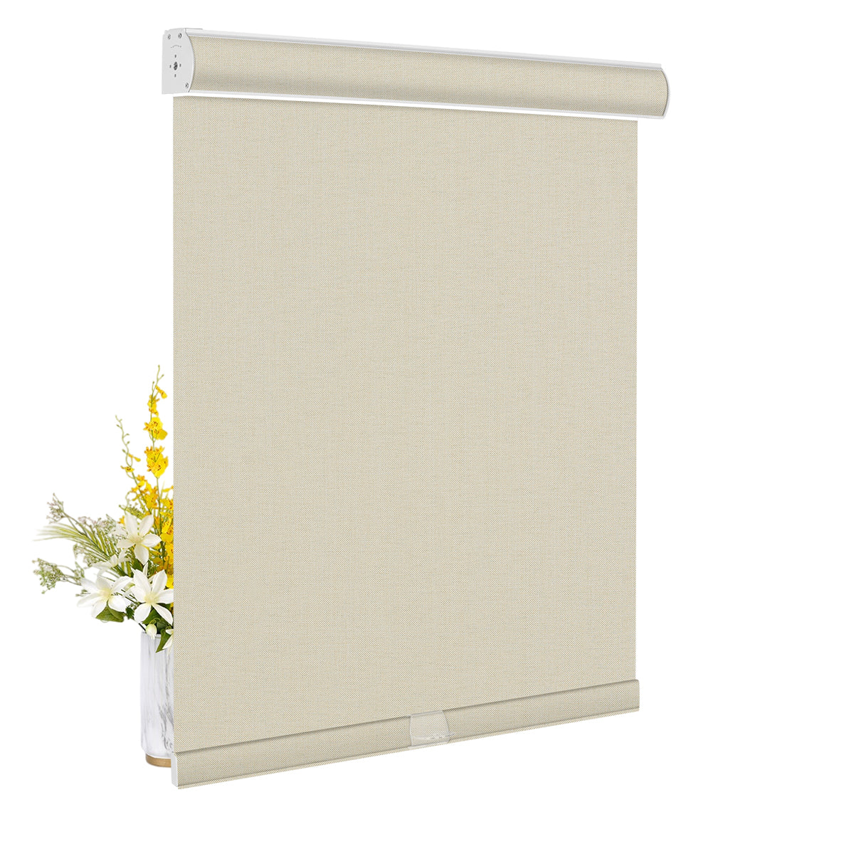 Double Sided Linen Blackout-Beige