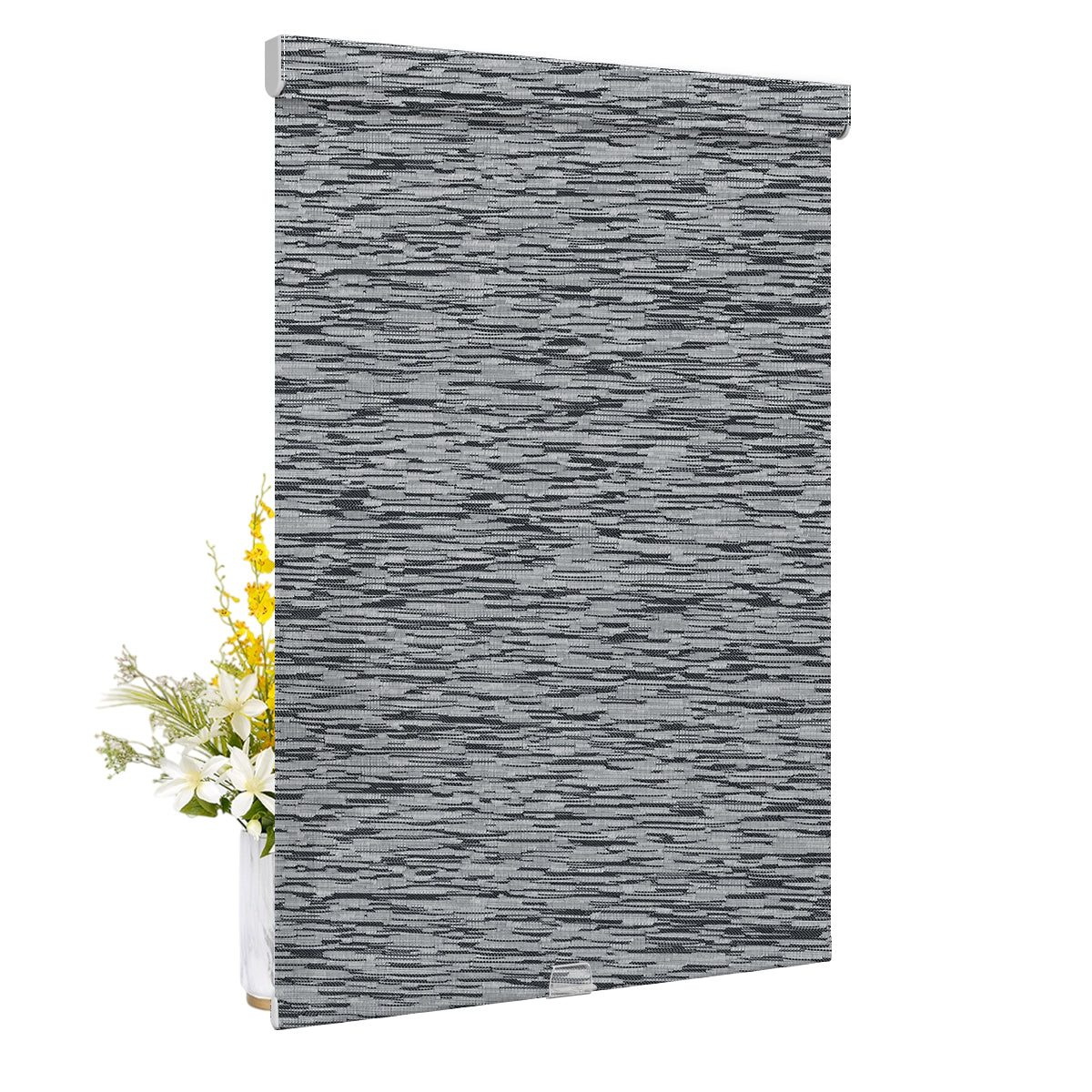 Light Filtering Jacquard-Black