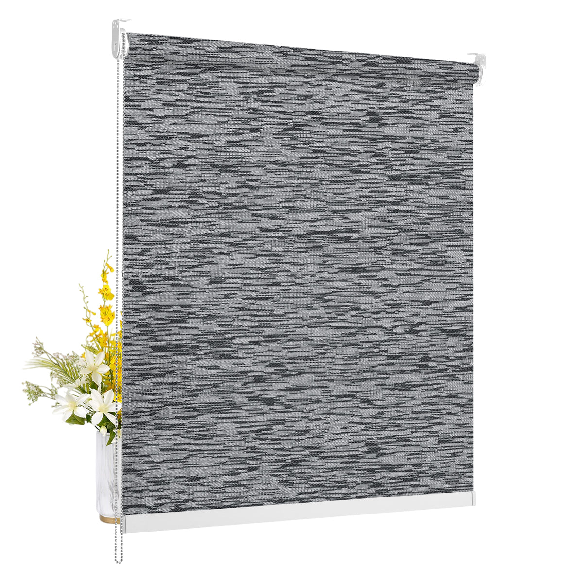 Light Filtering Jacquard- Black