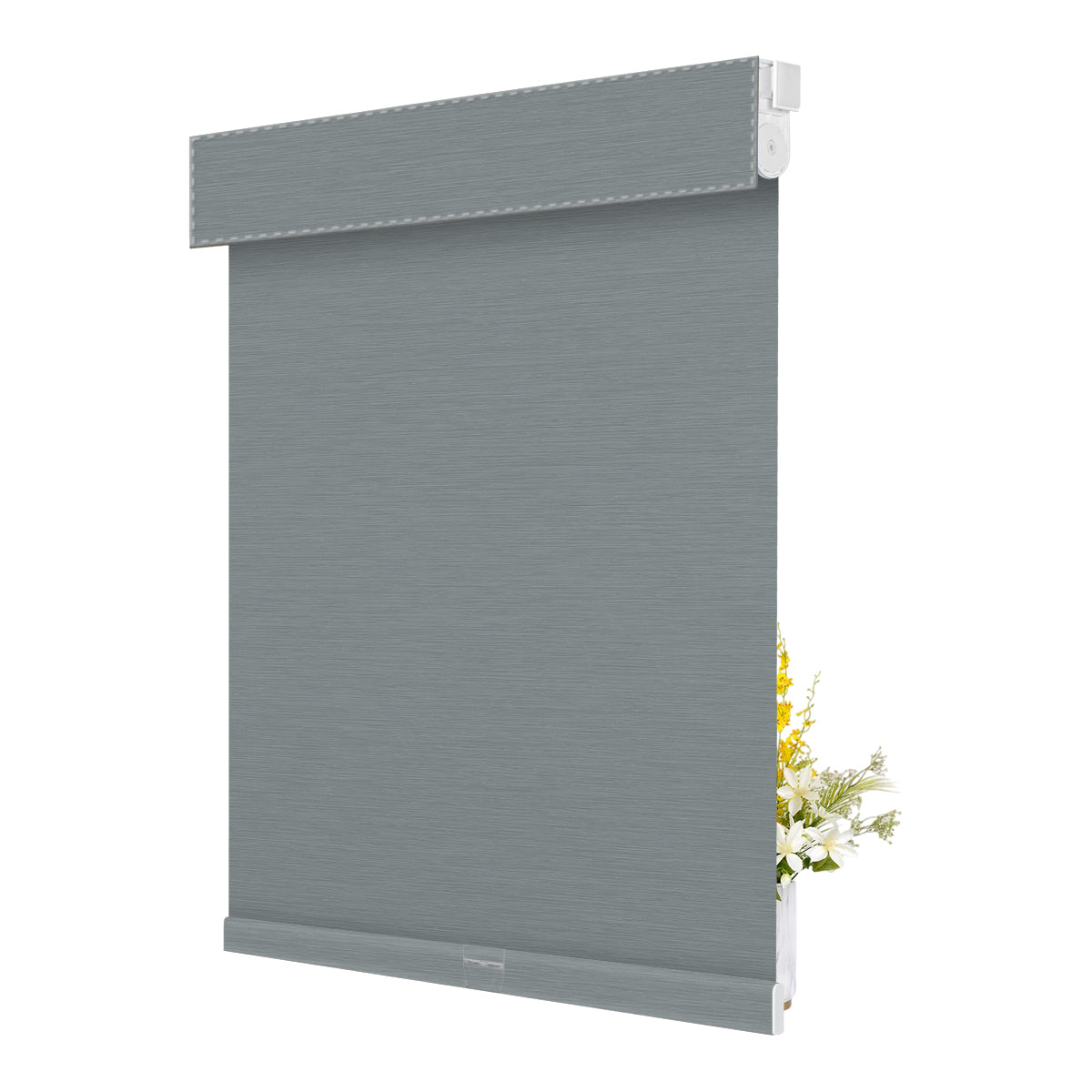 Blackout Jacquard-Silver Gray