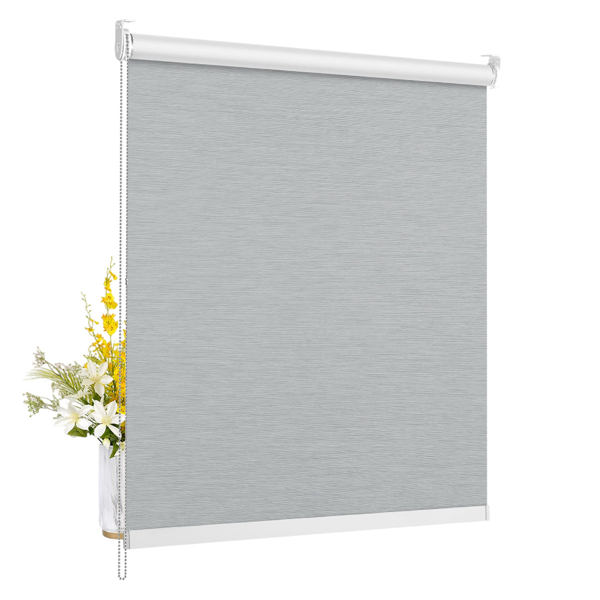 Blackout Jacquard-Blue Gray