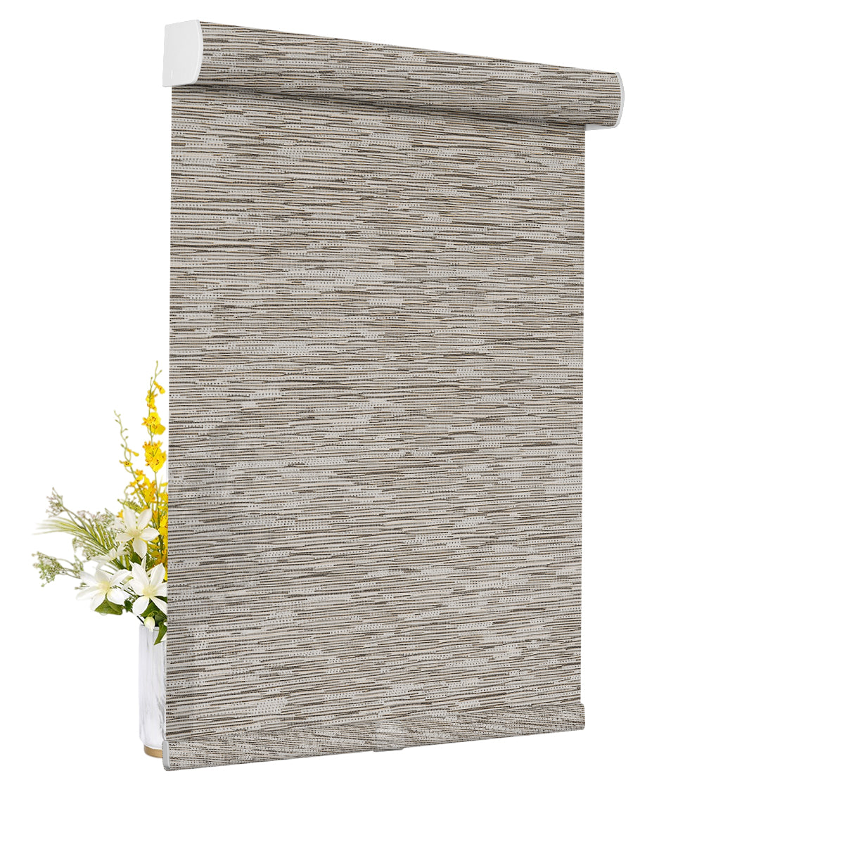 Light Filtering Jacquard -Brown