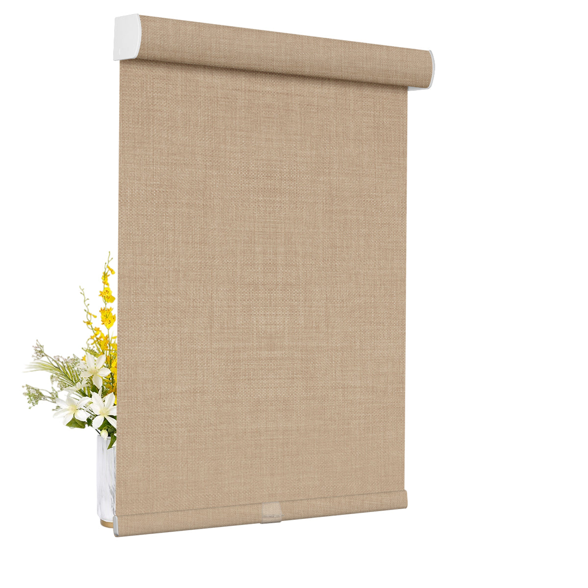 Imitation Linen Blackout-Brown