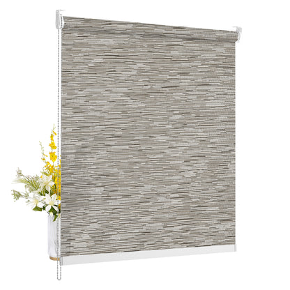 Light Filtering Jacquard- Brown