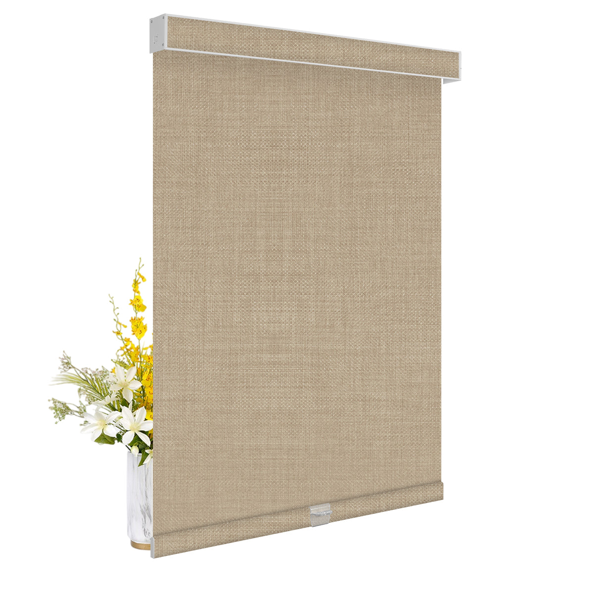 Imitation Linen Blackout-Brown